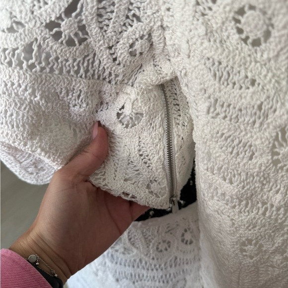 Anthropology SAYLOR White Lace set top & skirt - Picture 5 of 15